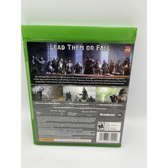 Dragon Age: Inquisition (Microsoft Xbox One, 2014) - Tested & Working - Picture 2 of 5